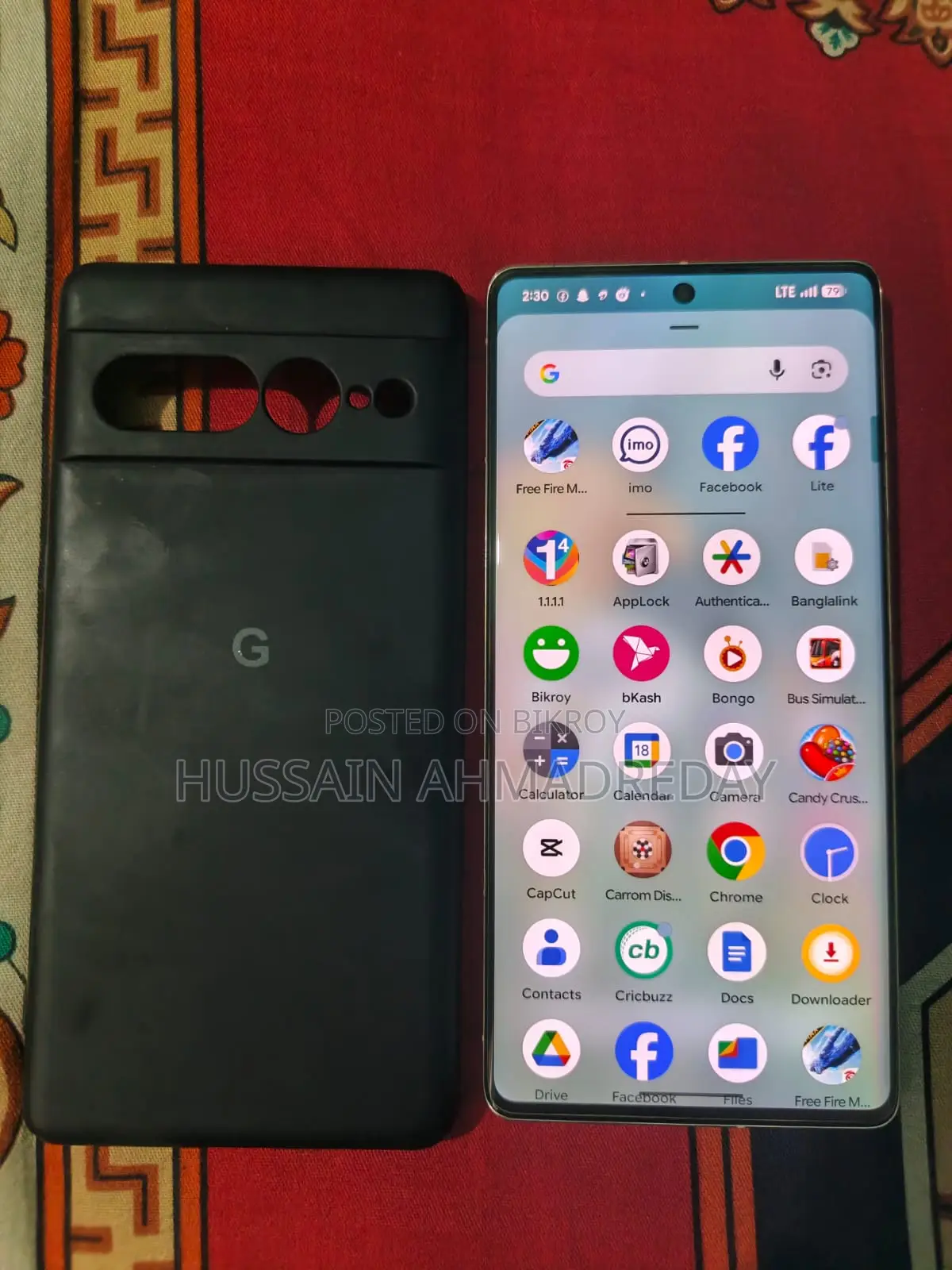 গুগল পিক্সেল ৭ প্রো ১২৮ জিবি ব্রোঞ্জ
