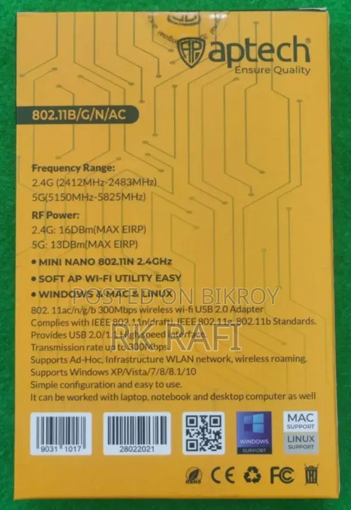 Aptech Wifi Adapter
