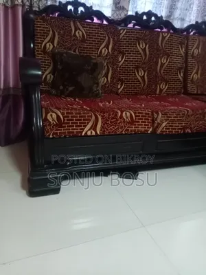 Teak Wood Sofa Set