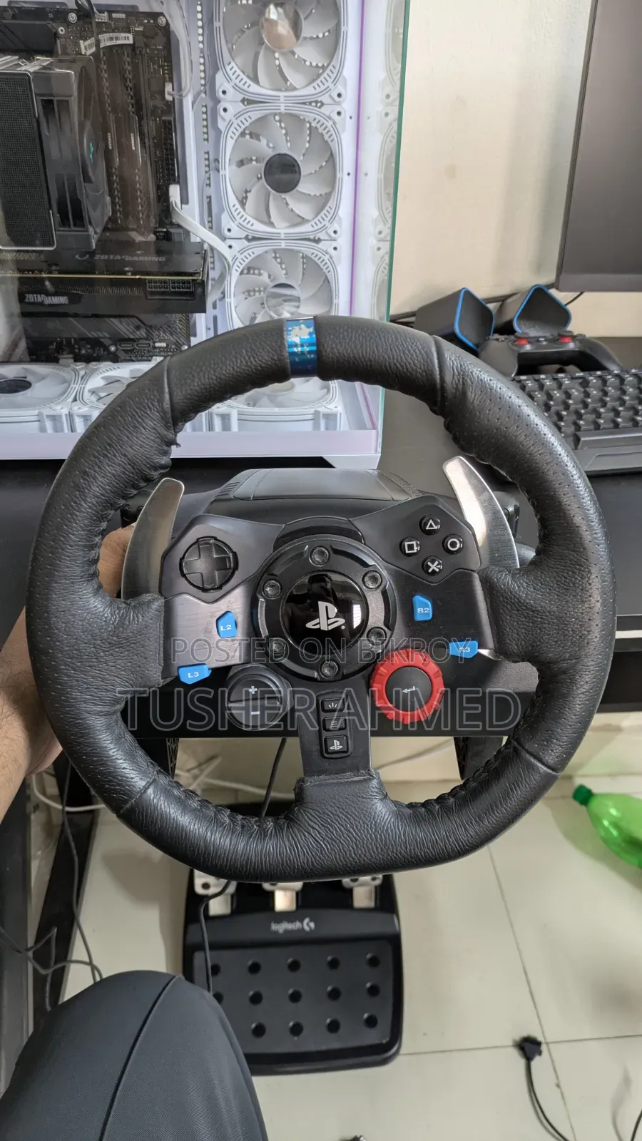 Logitech G29 স্টিয়ারিং হুইল + Logitech শিফটার