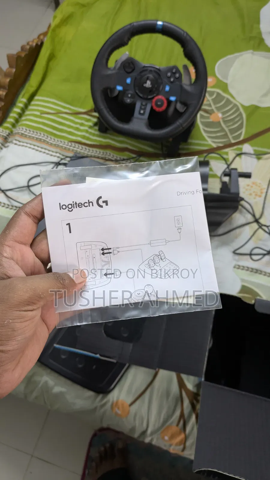 Logitech G29 স্টিয়ারিং হুইল + Logitech শিফটার