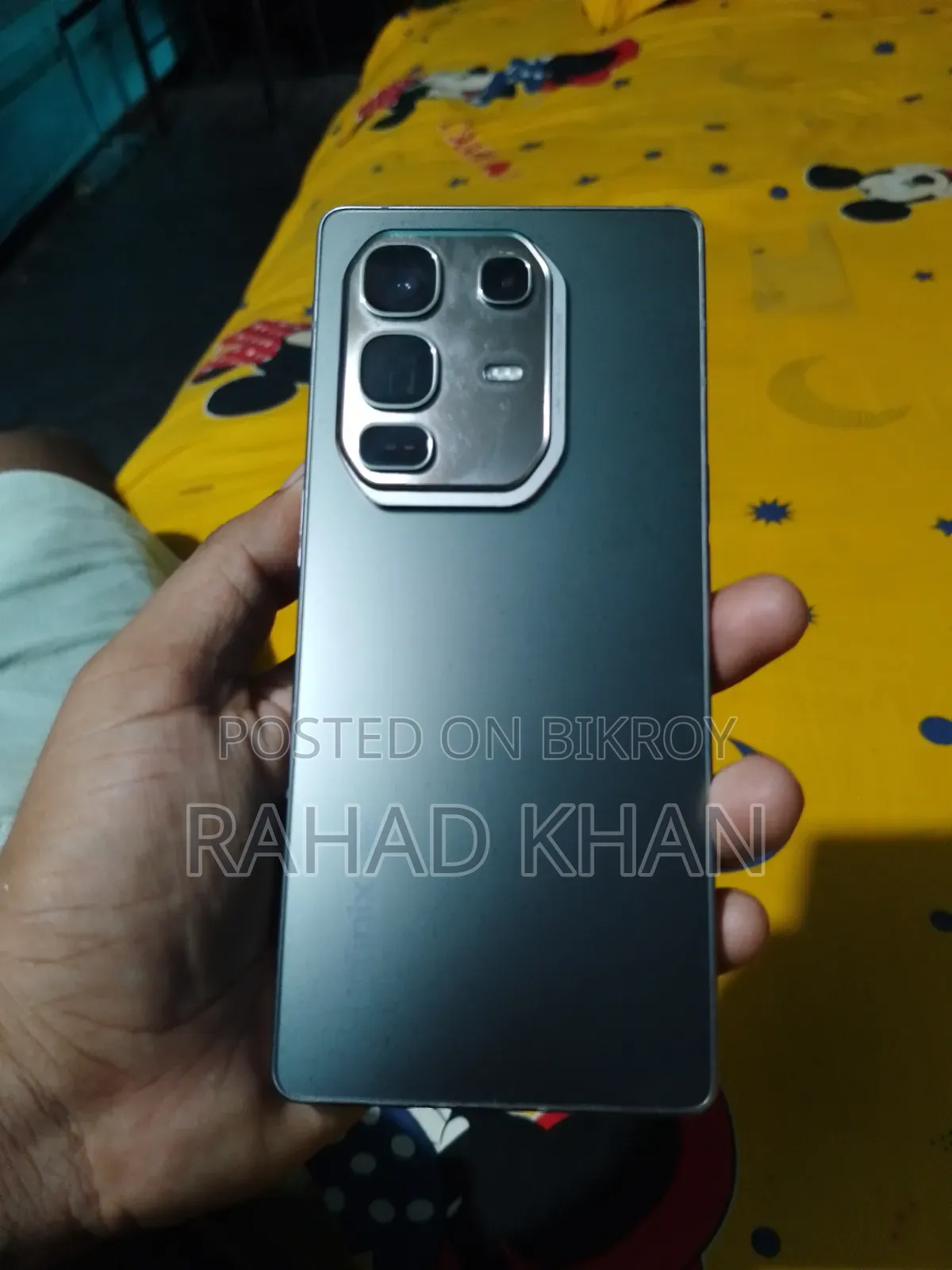 Infinix Note 50 Pro+ ২৫৬ জিবি সিলভার