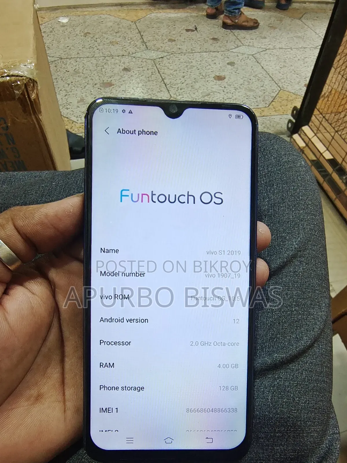 Vivo S1 128 GB Blue