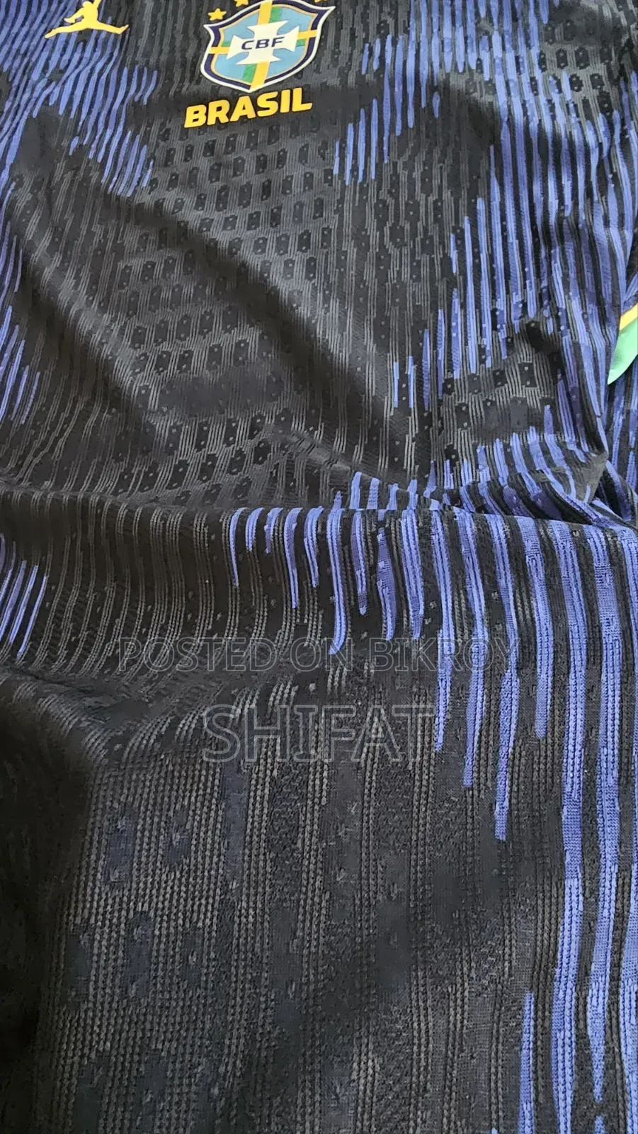 Brazil Jersey Blue/Black