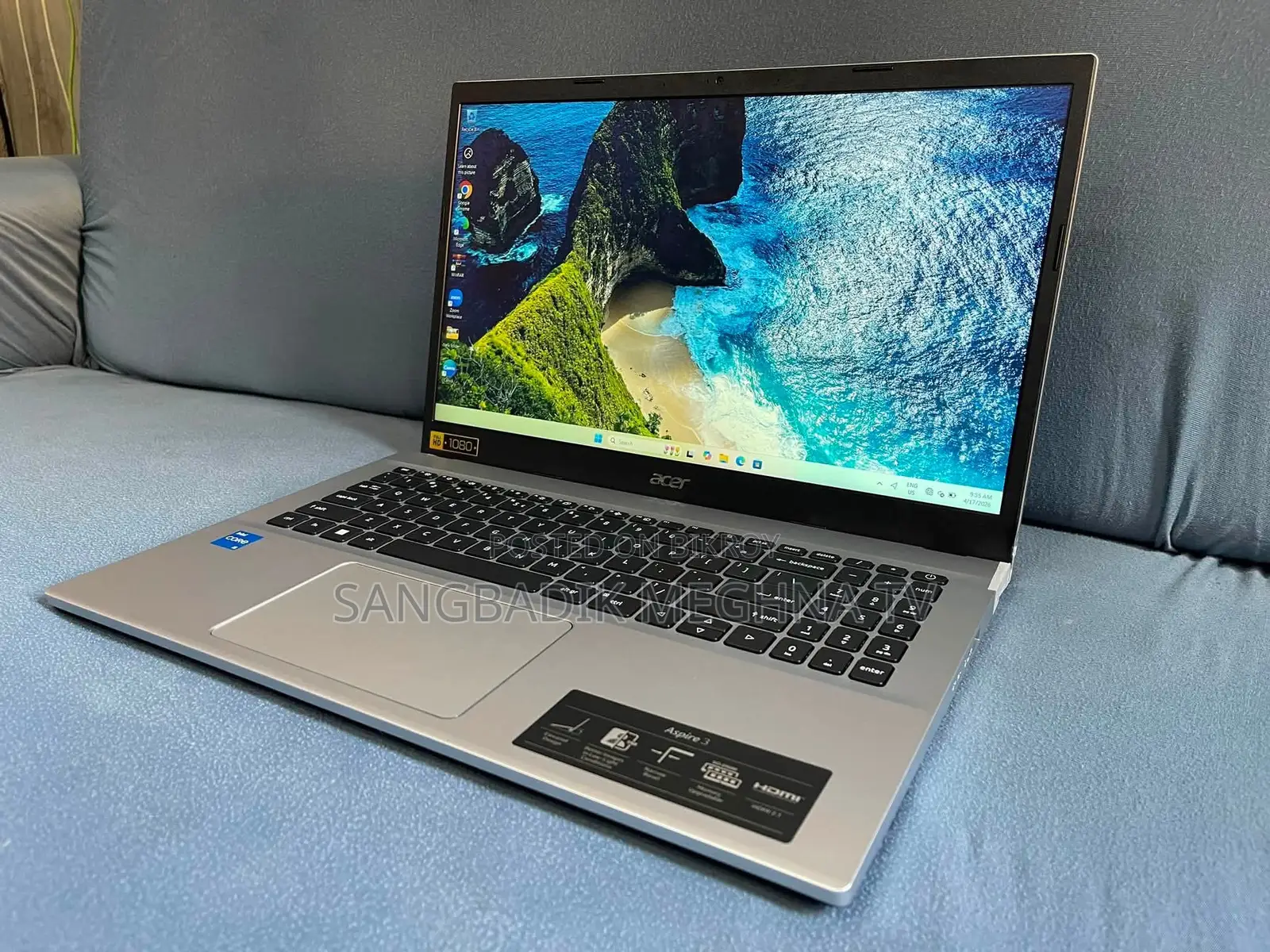 Laptop Acer 4GB Intel SSD 500GB