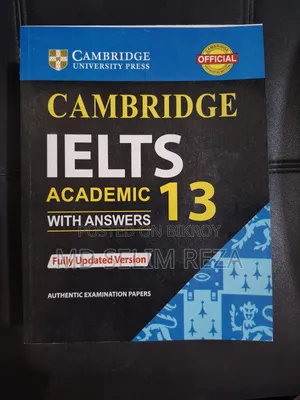 Cambridge IELTS Preparation Books 13-20