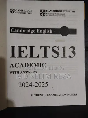 Cambridge IELTS Preparation Books 13-20
