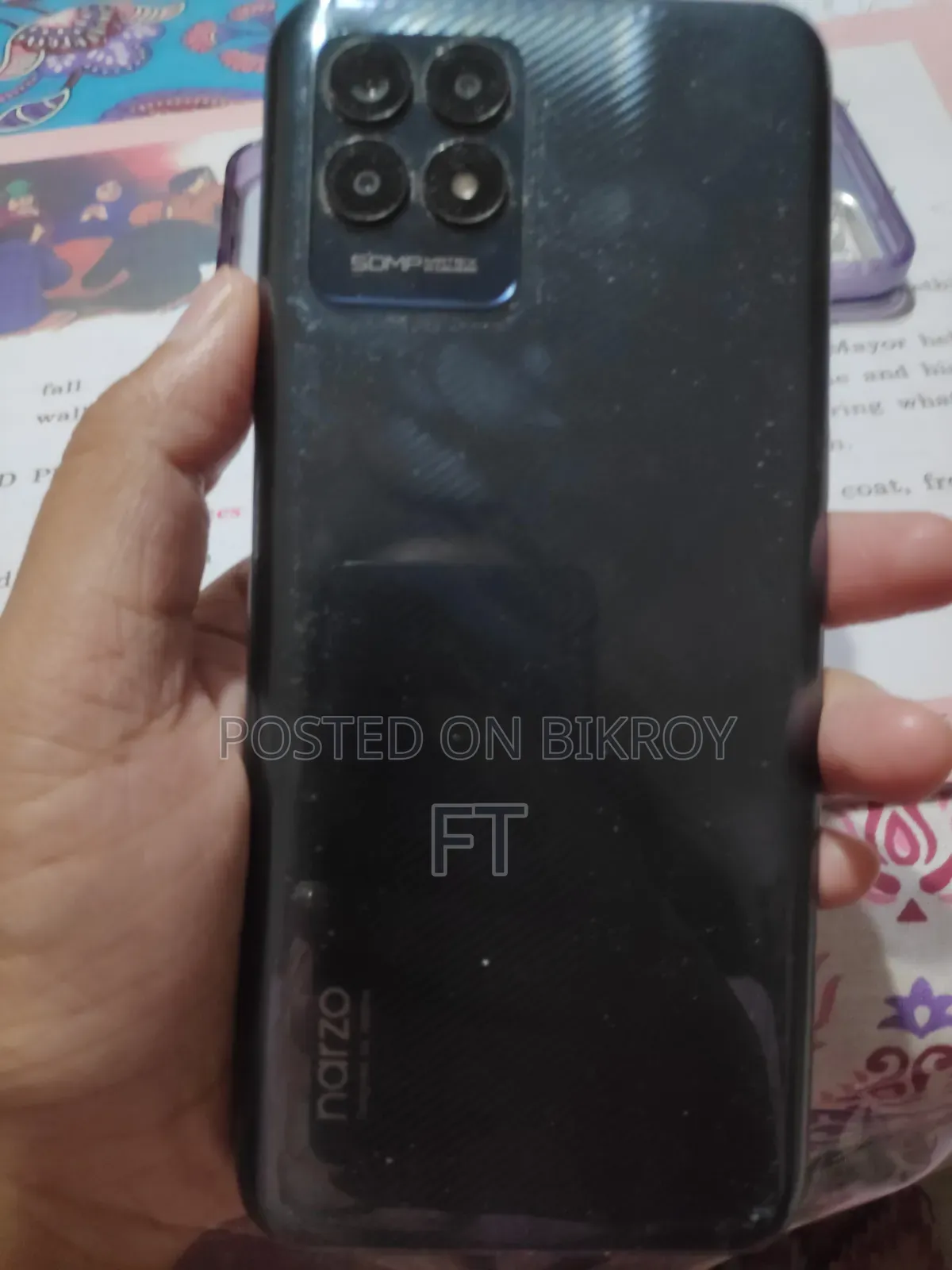রিয়েলমি নারজো ৫০ ৬৪ জিবি ব্ল্যাক