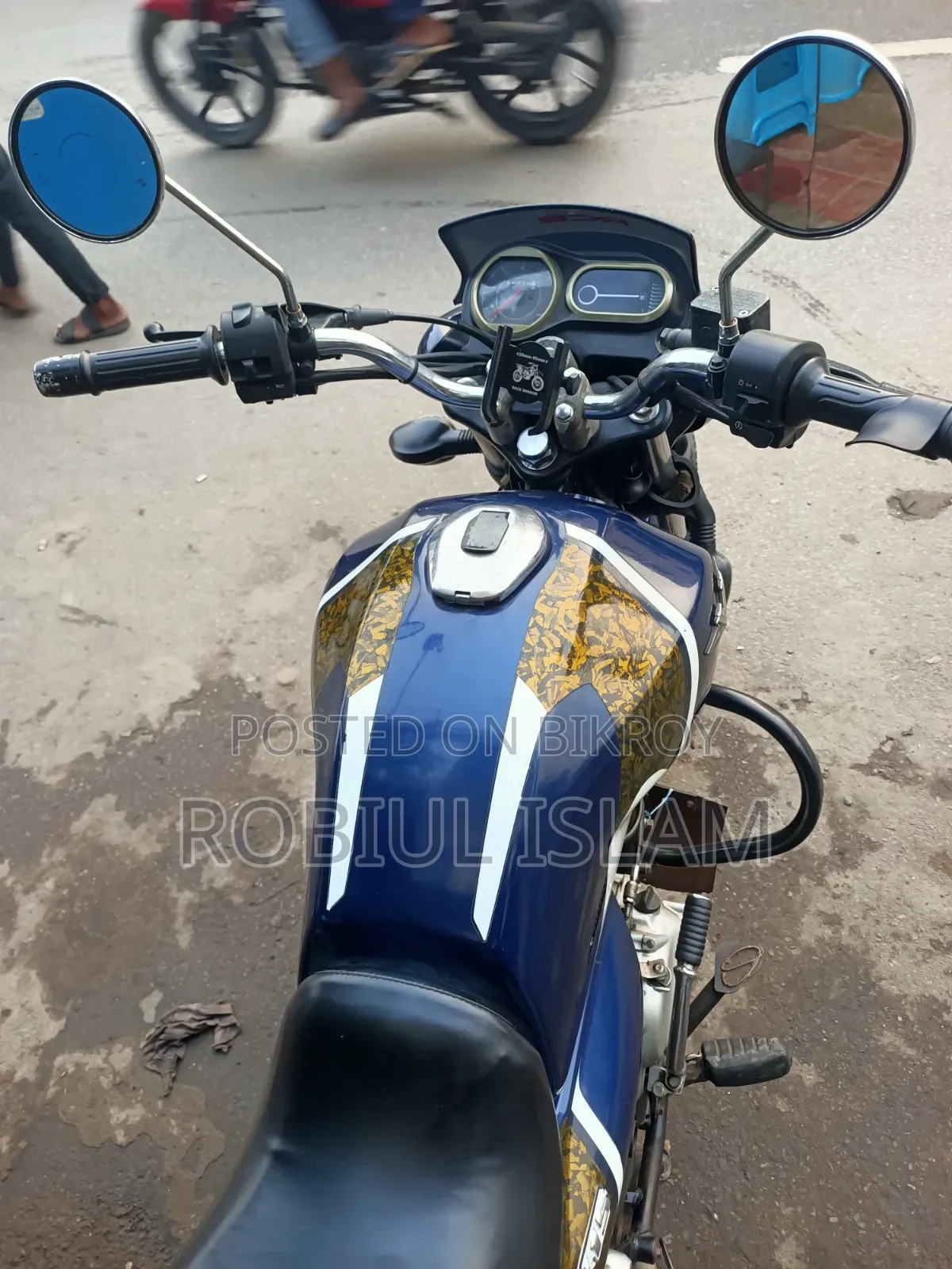 Bajaj V15 2017 Blue
