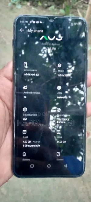 Infinix Hot 20i 64 GB Black