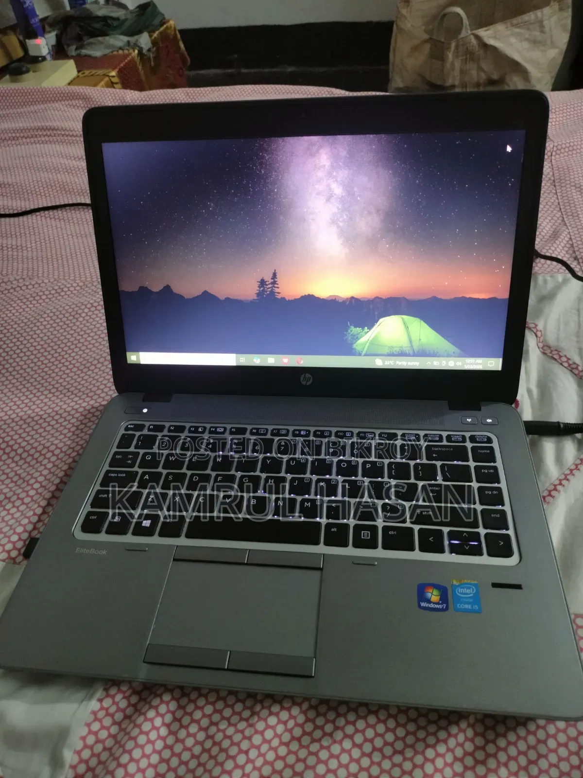 Laptop HP EliteBook 840 G2 8GB Intel Core I5 SSD 128GB