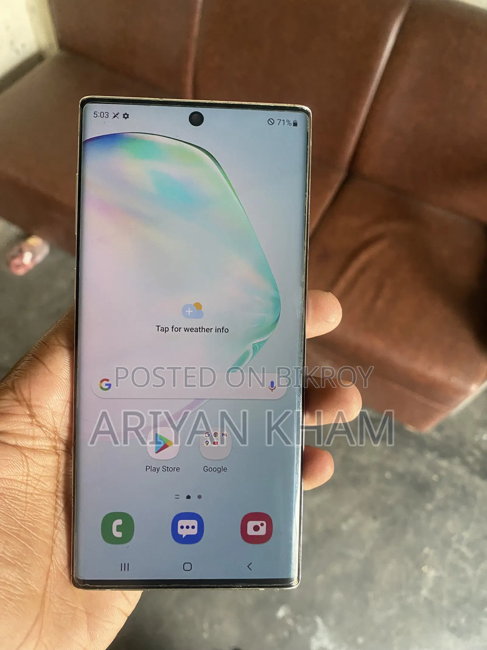 Samsung Galaxy Note 10 5G 256 GB Blue
