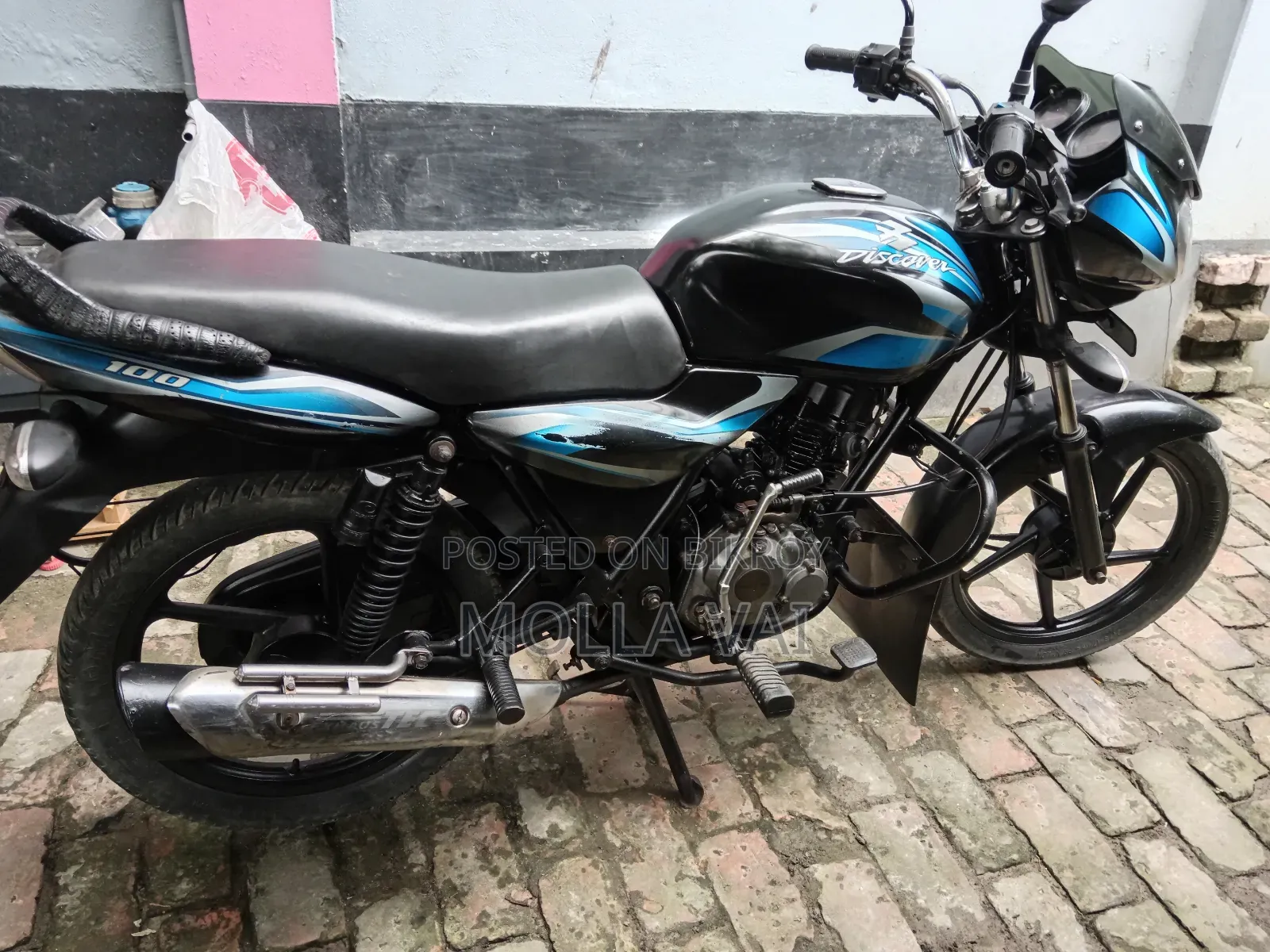 Bajaj Discover 100 2010 Black