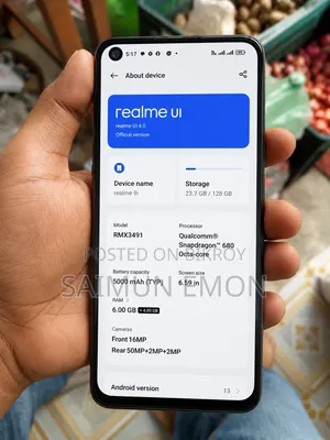 Realme 9i 128 GB Black