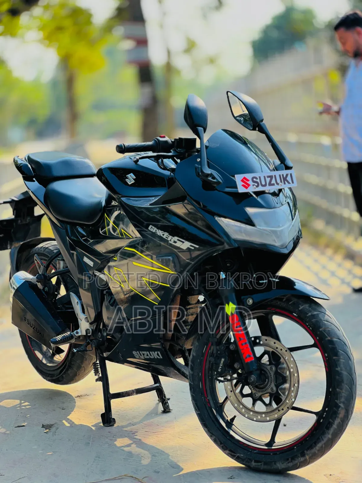 Suzuki Gixxer SF FI 2021 Black