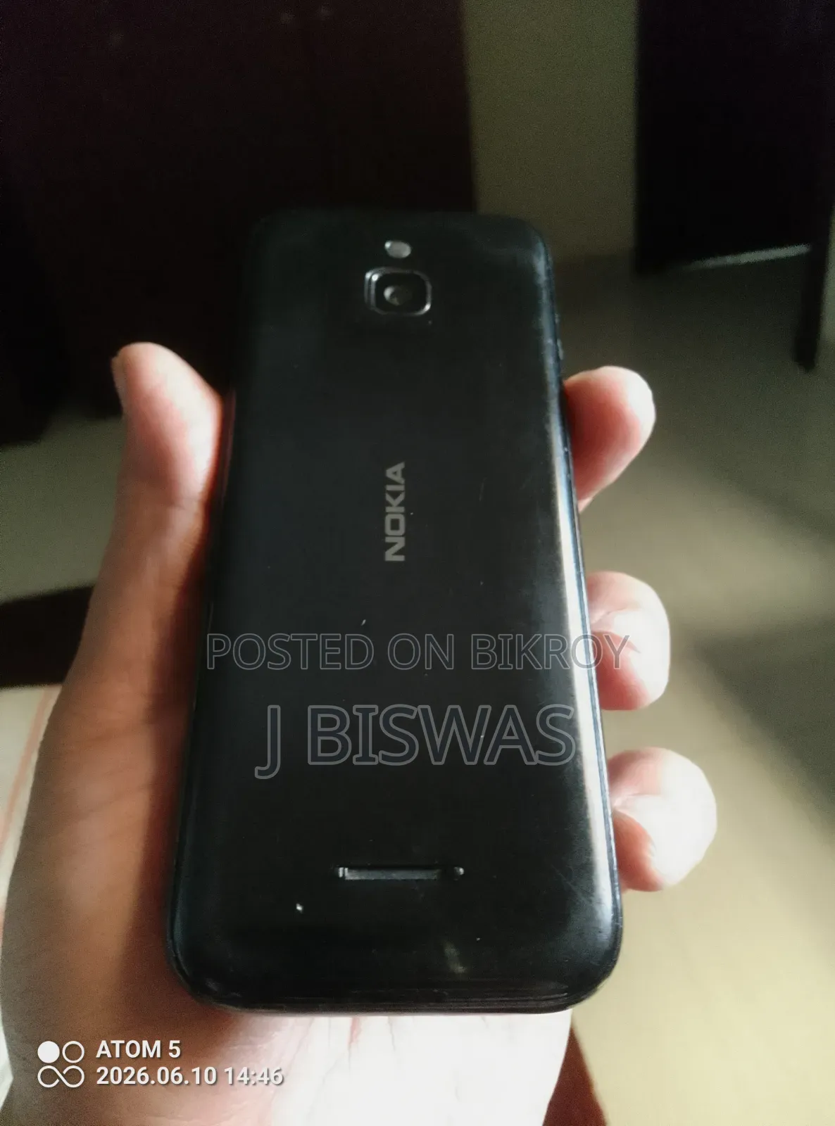 Nokia 8000 4G 4 GB Black