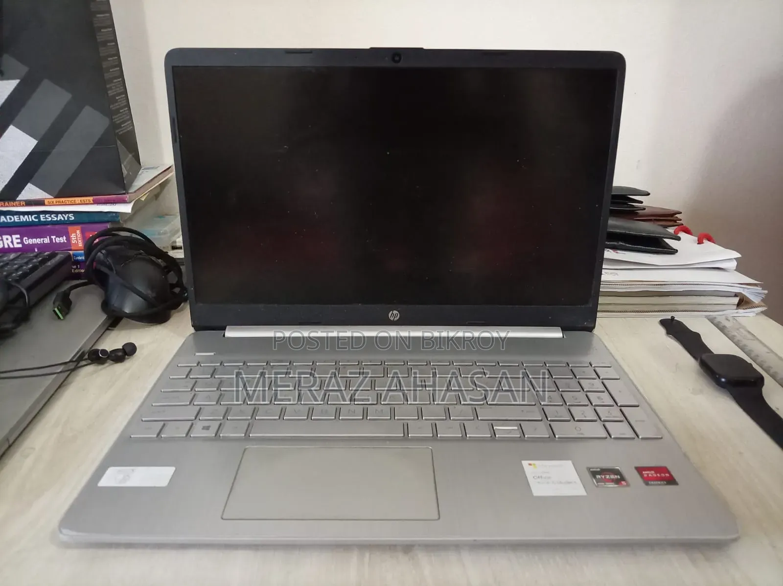 Laptop HP 15s 16GB AMD Ryzen 5 SSD 512GB
