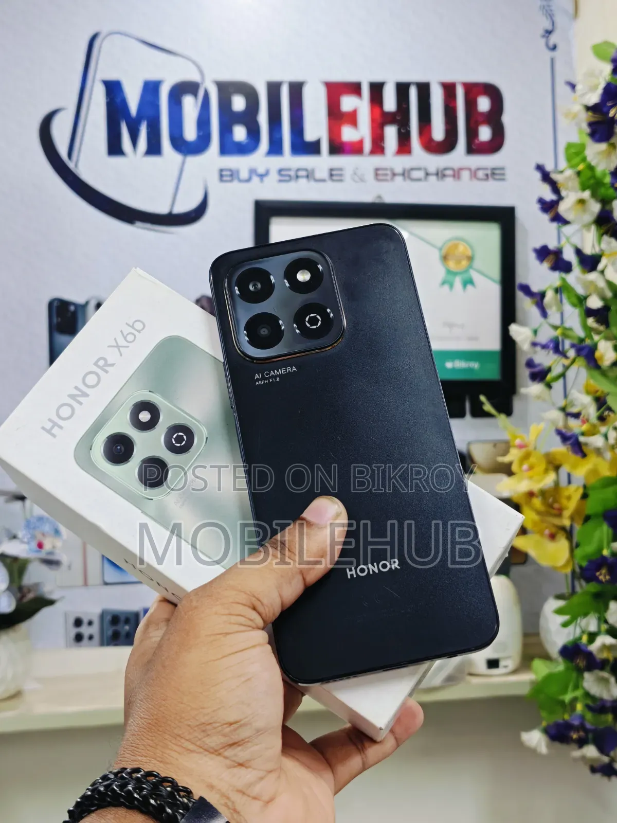 Honor X6b 128 GB Black
