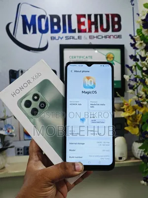 Honor X6b 128 GB Black