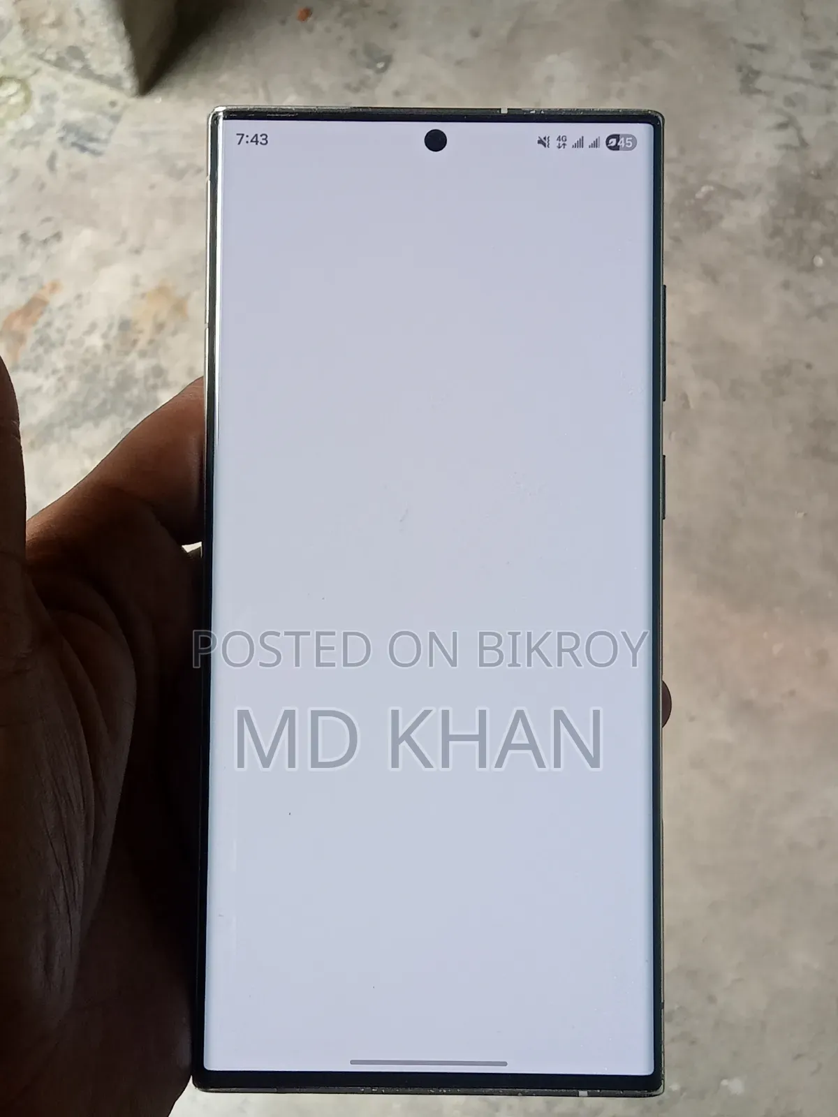 Samsung Galaxy S22 Ultra 256 GB White
