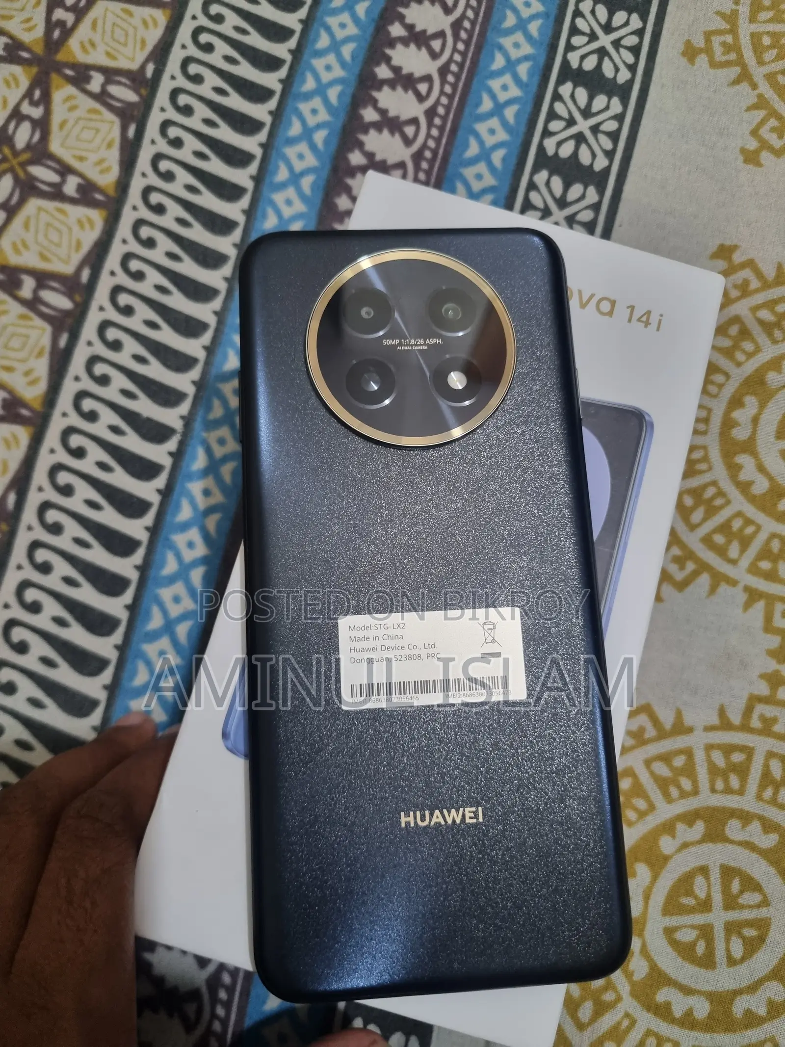 New Huawei Nova 64 GB Black