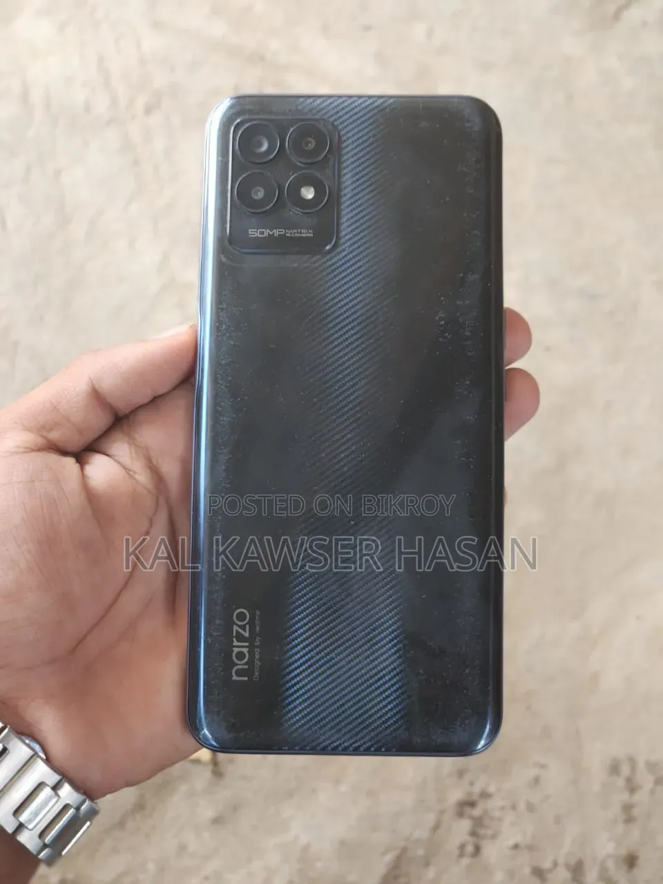 Realme Narzo 50 64 GB Black