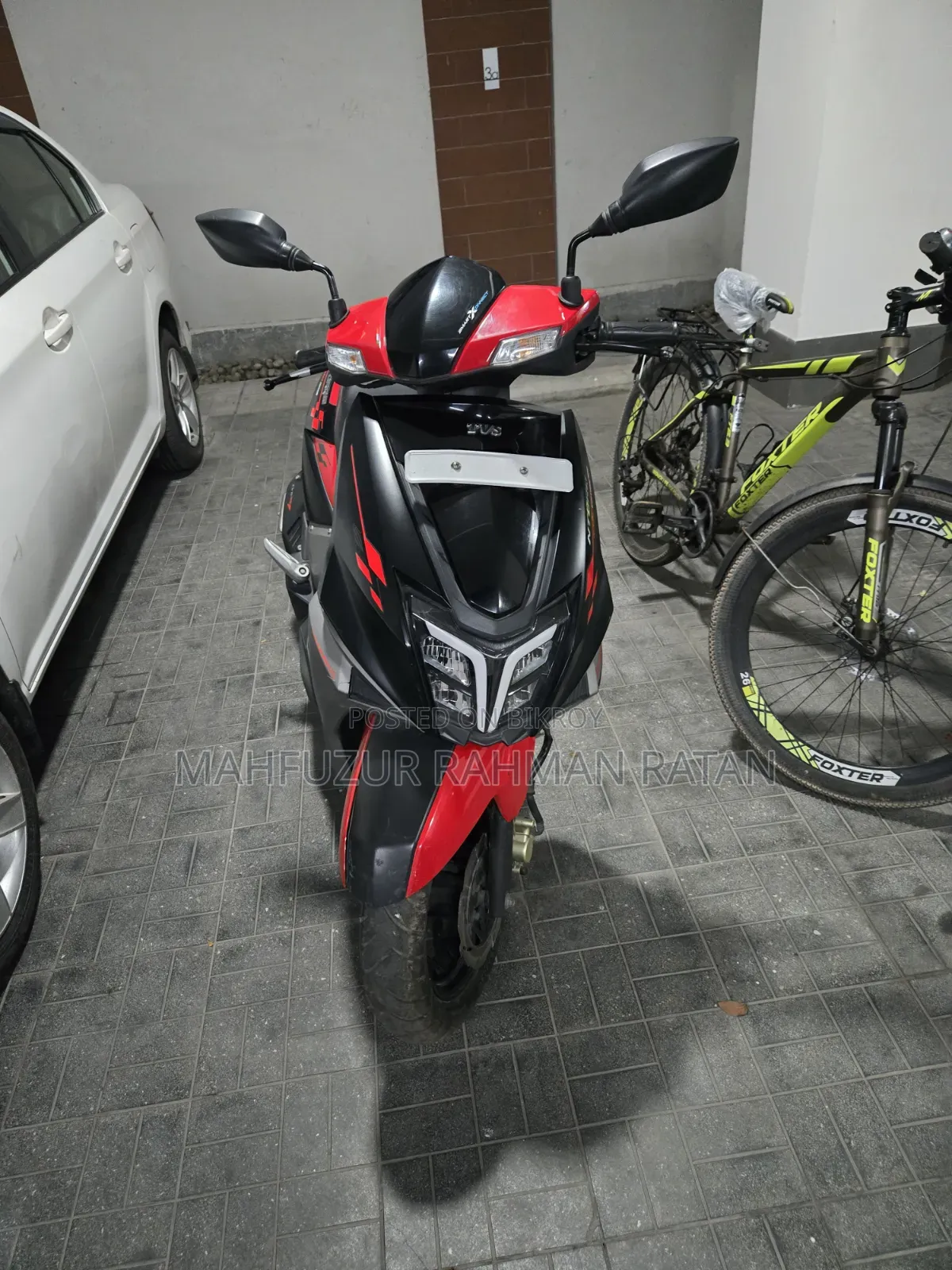 TVS Ntorq 125 2023 Red