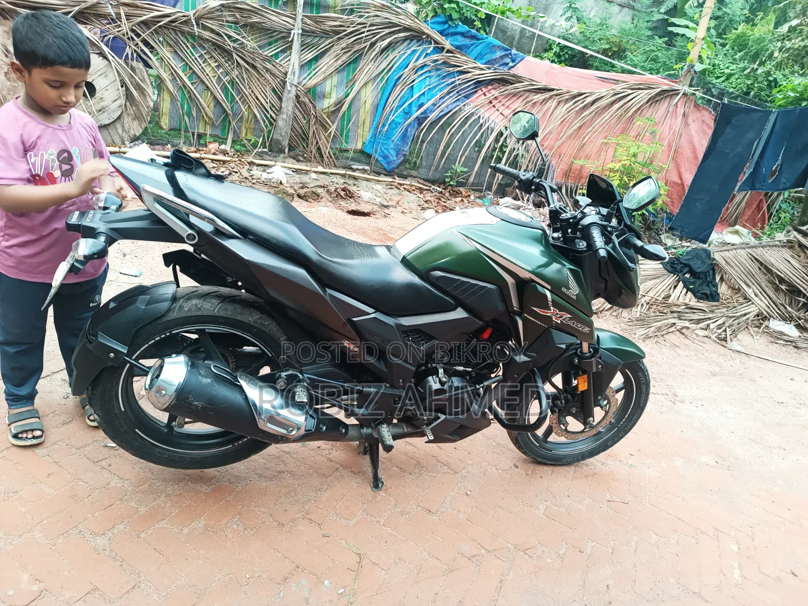 Honda X-Blade 160 2021 Green