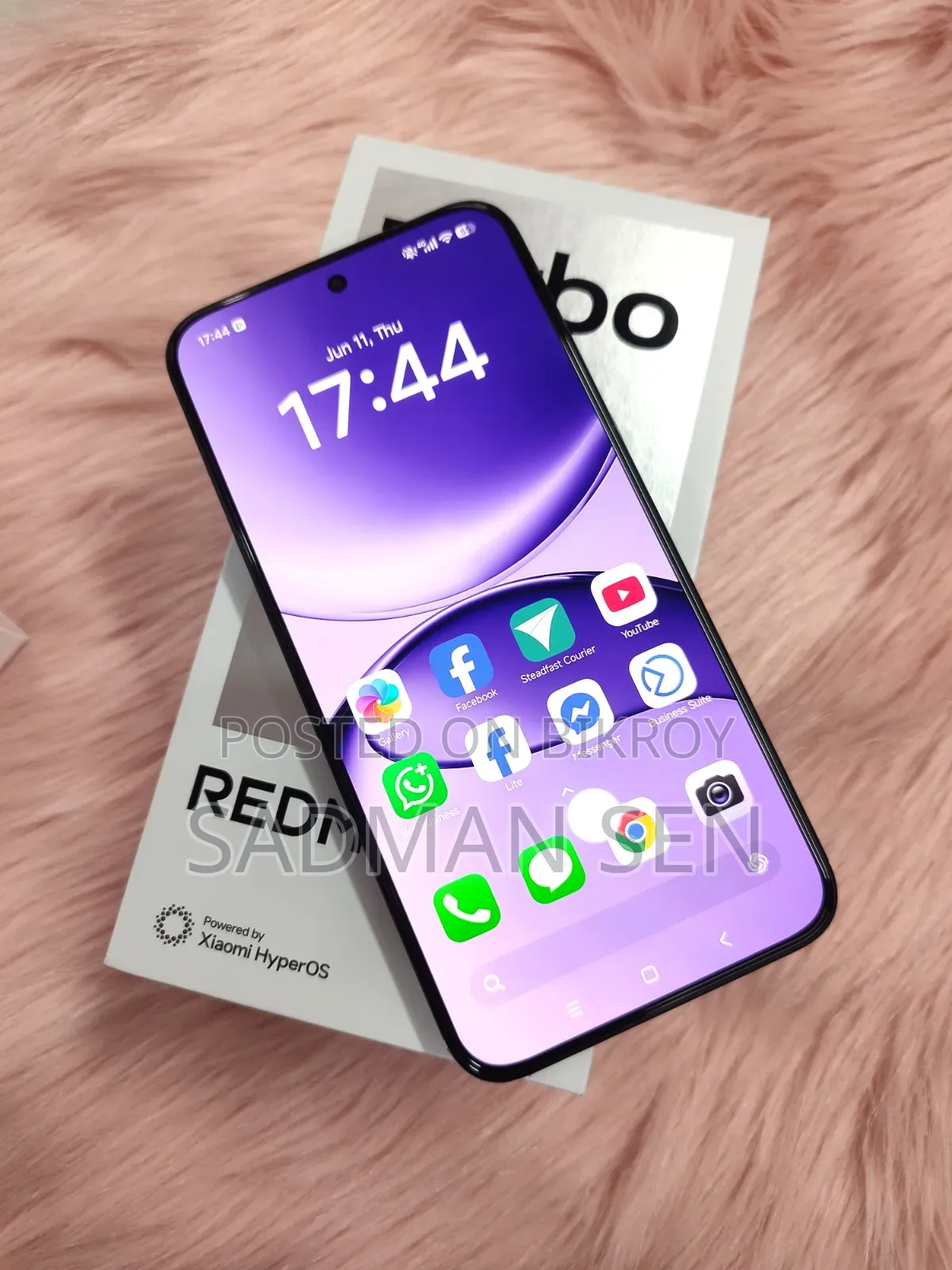 নতুন Xiaomi Redmi Turbo 4 Pro ২৫৬ জিবি কালো