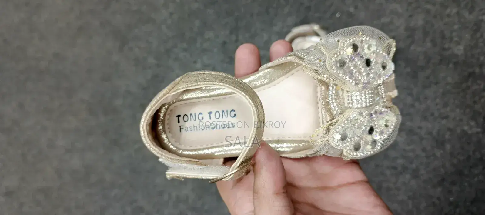 Baby Princess Sandal Stone Work