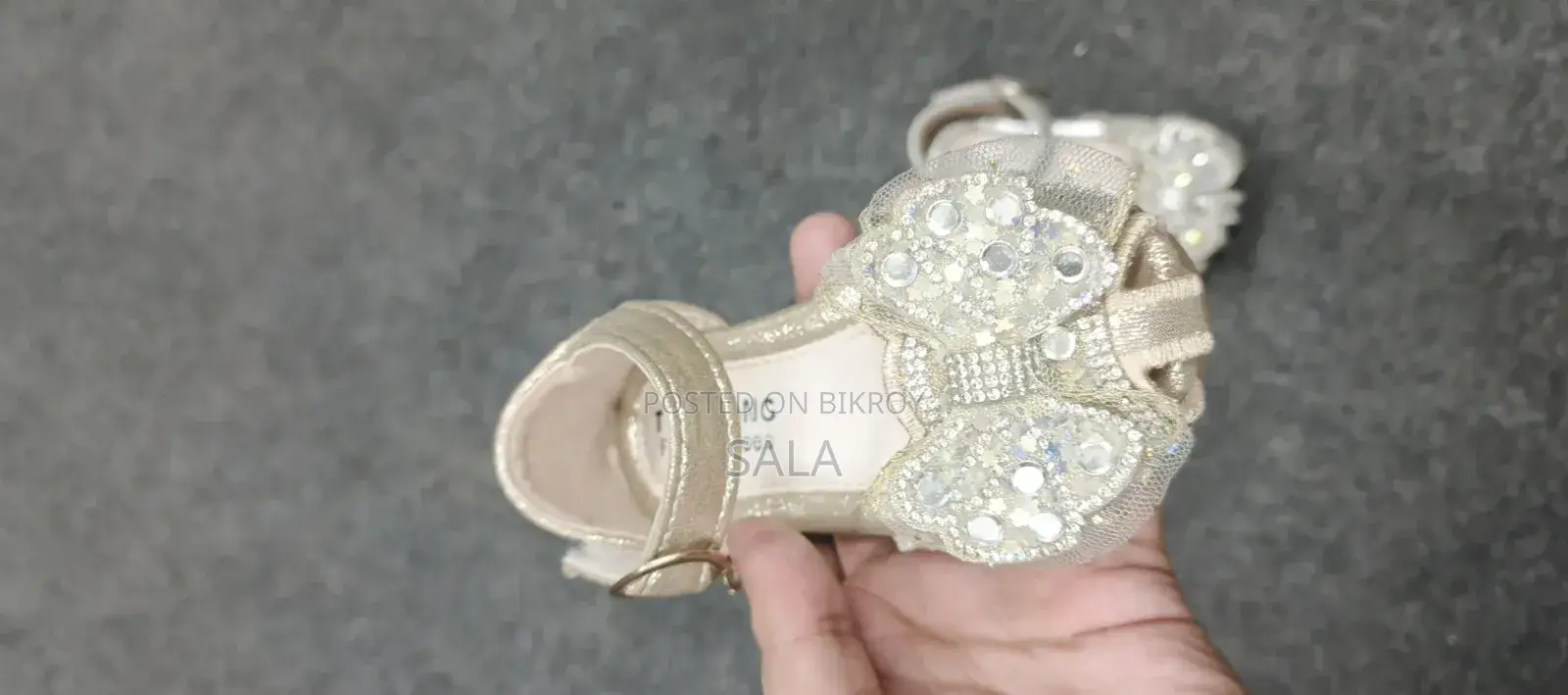 Baby Princess Sandal Stone Work