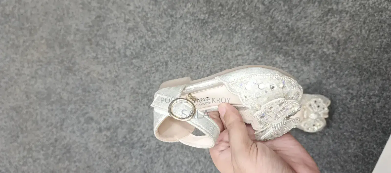 Baby Princess Sandal Stone Work