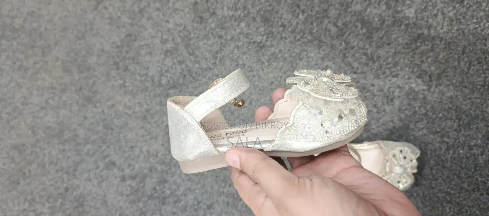 Baby Princess Sandal Stone Work
