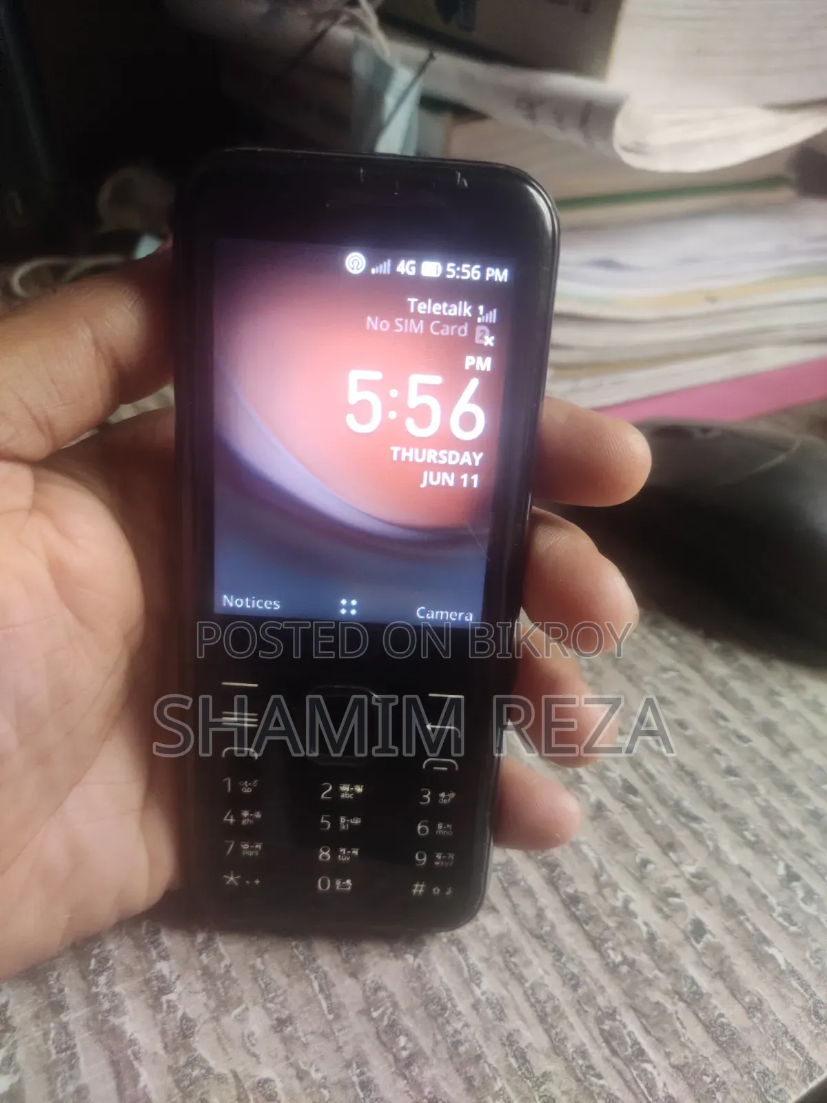 Nokia 8000 4G 4 GB Black