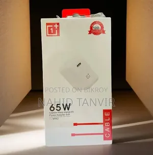 One Plus 65W Warp Charger Type C To Type C Cash On Delivery
