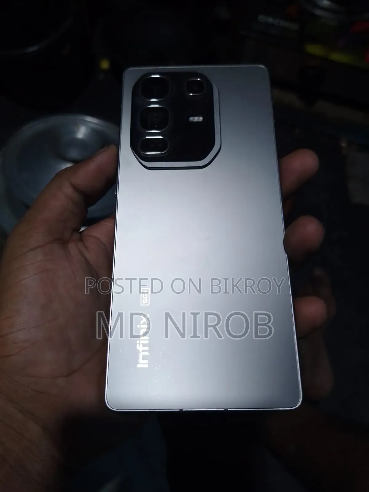 Infinix Note 50 Pro+ 256 GB Silver