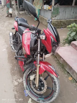 TVS Apache RTR 160 2V 2019 Red