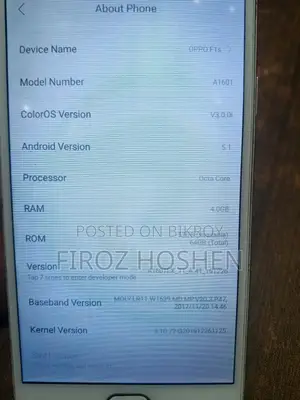 Oppo A16 64 GB Silver