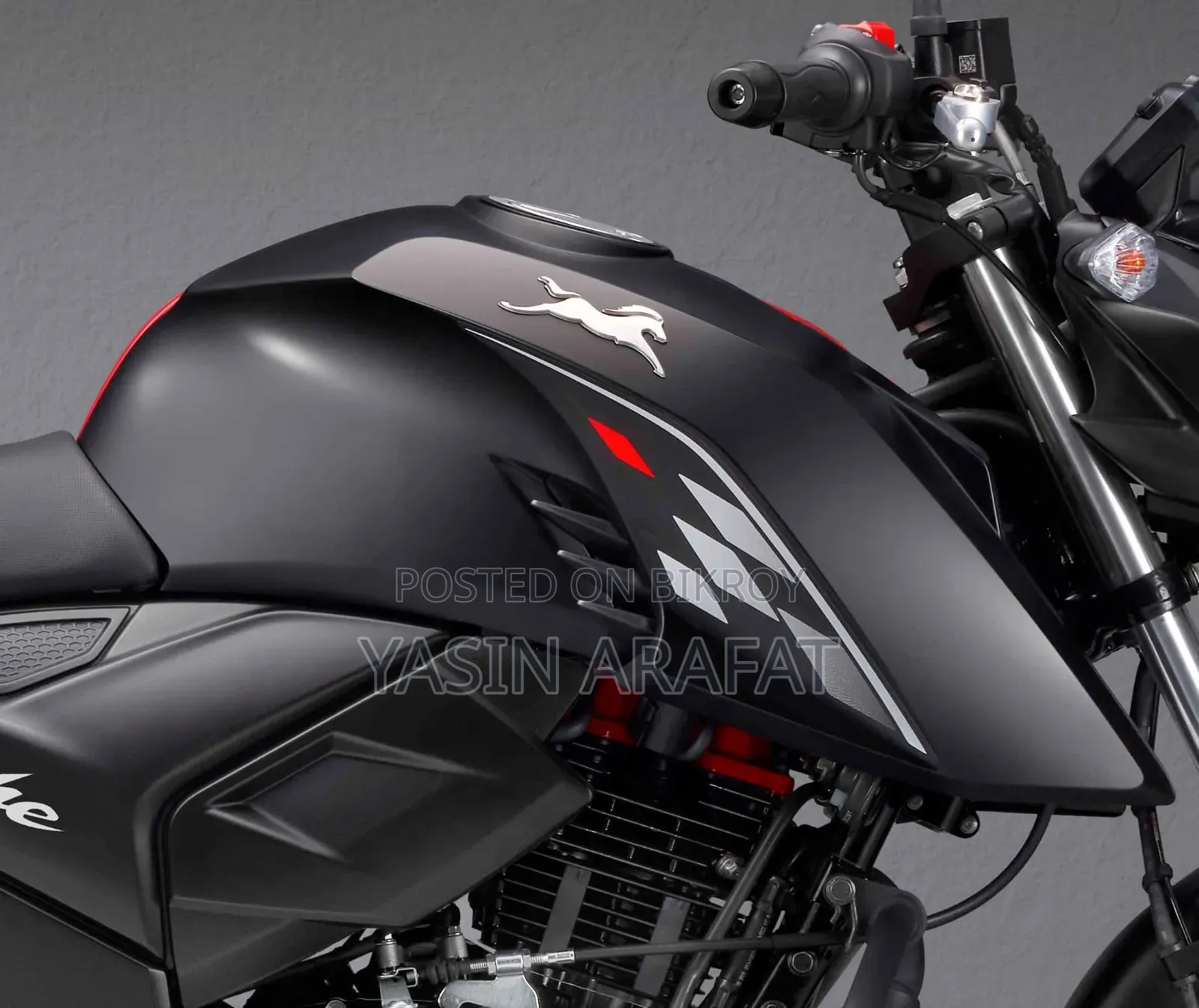 TVS Apache RTR 160 4V Fi 2024 Black
