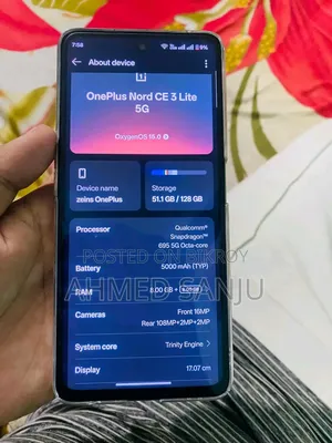 ওয়ানপ্লাস নর্ড সিই৩ ১২৮ জিবি ব্লু