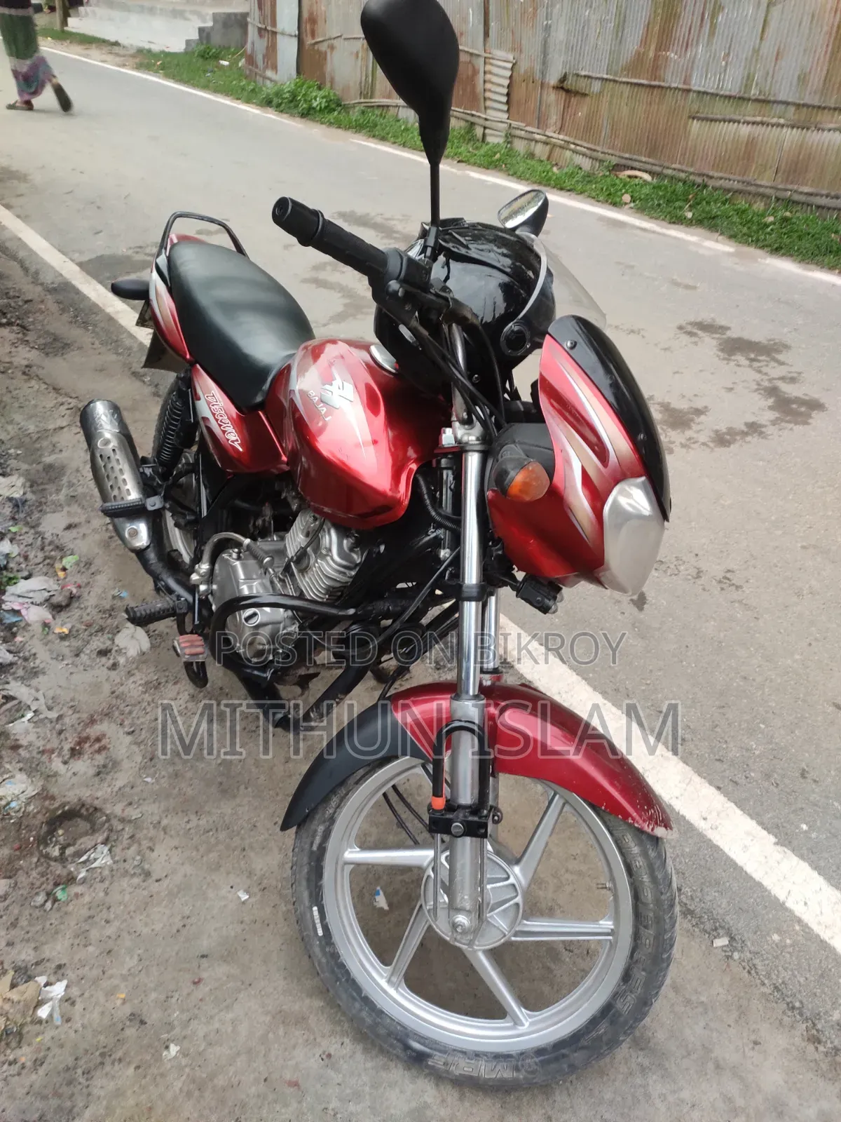 Bajaj Discover 125 2006 Red