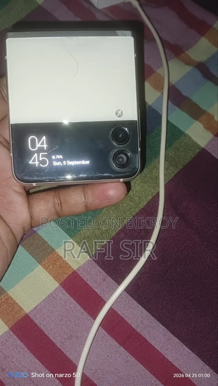 Samsung Galaxy Z Flip4 128 GB White