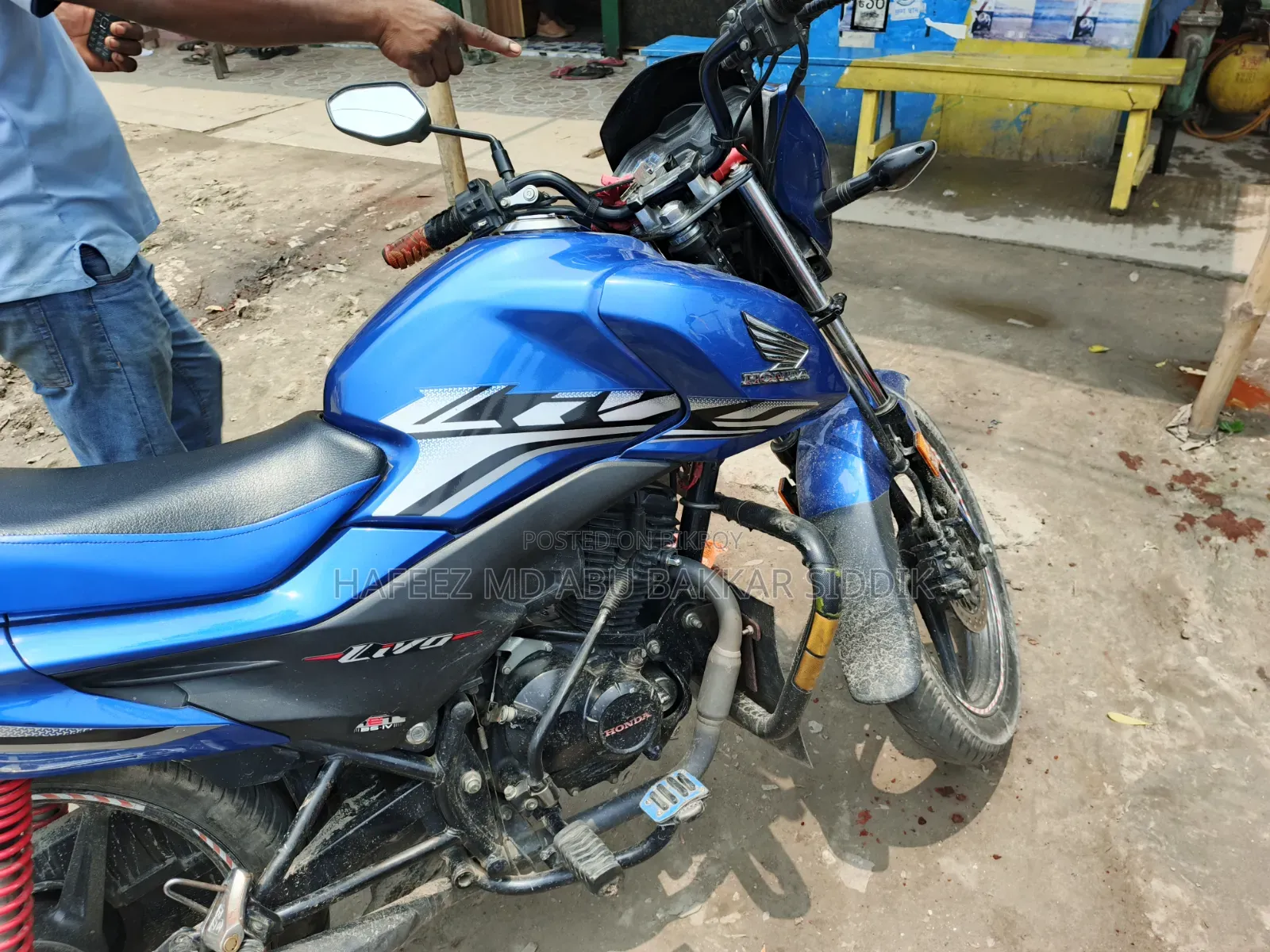 Honda CG110 2021 Blue