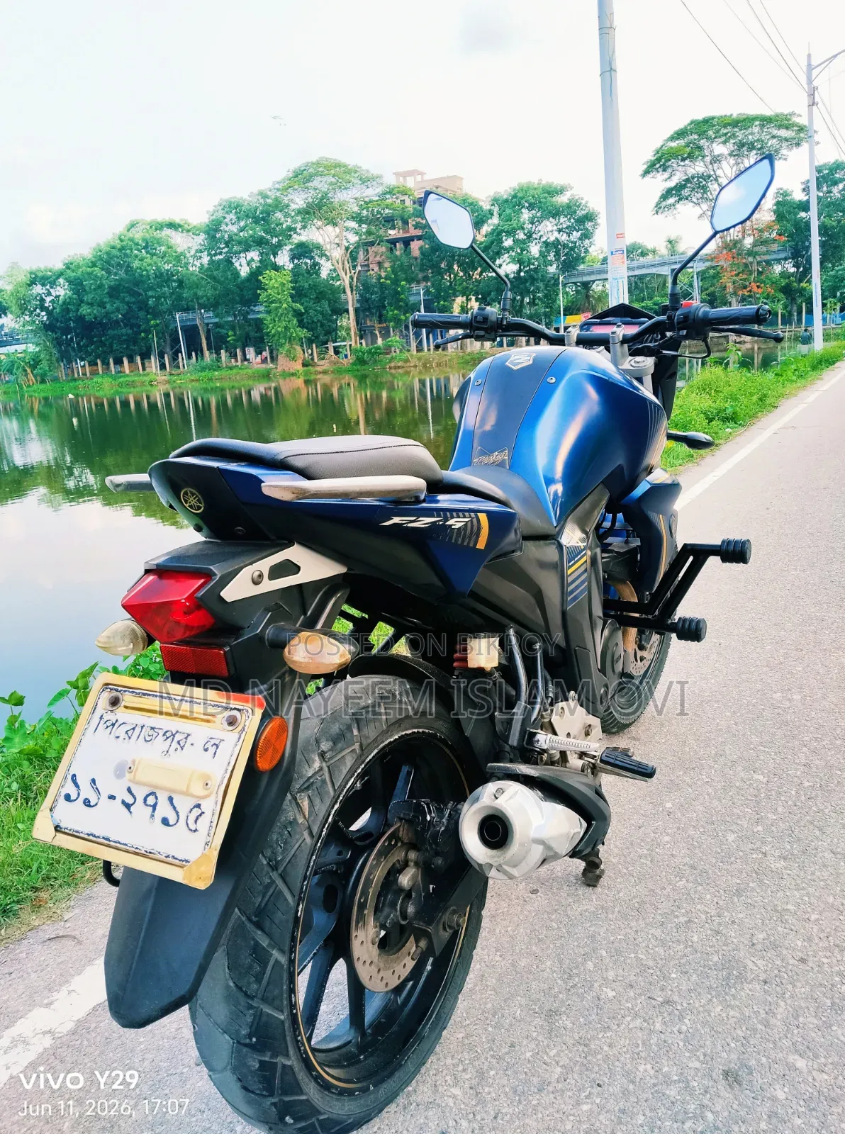Yamaha FZ 2022 Blue