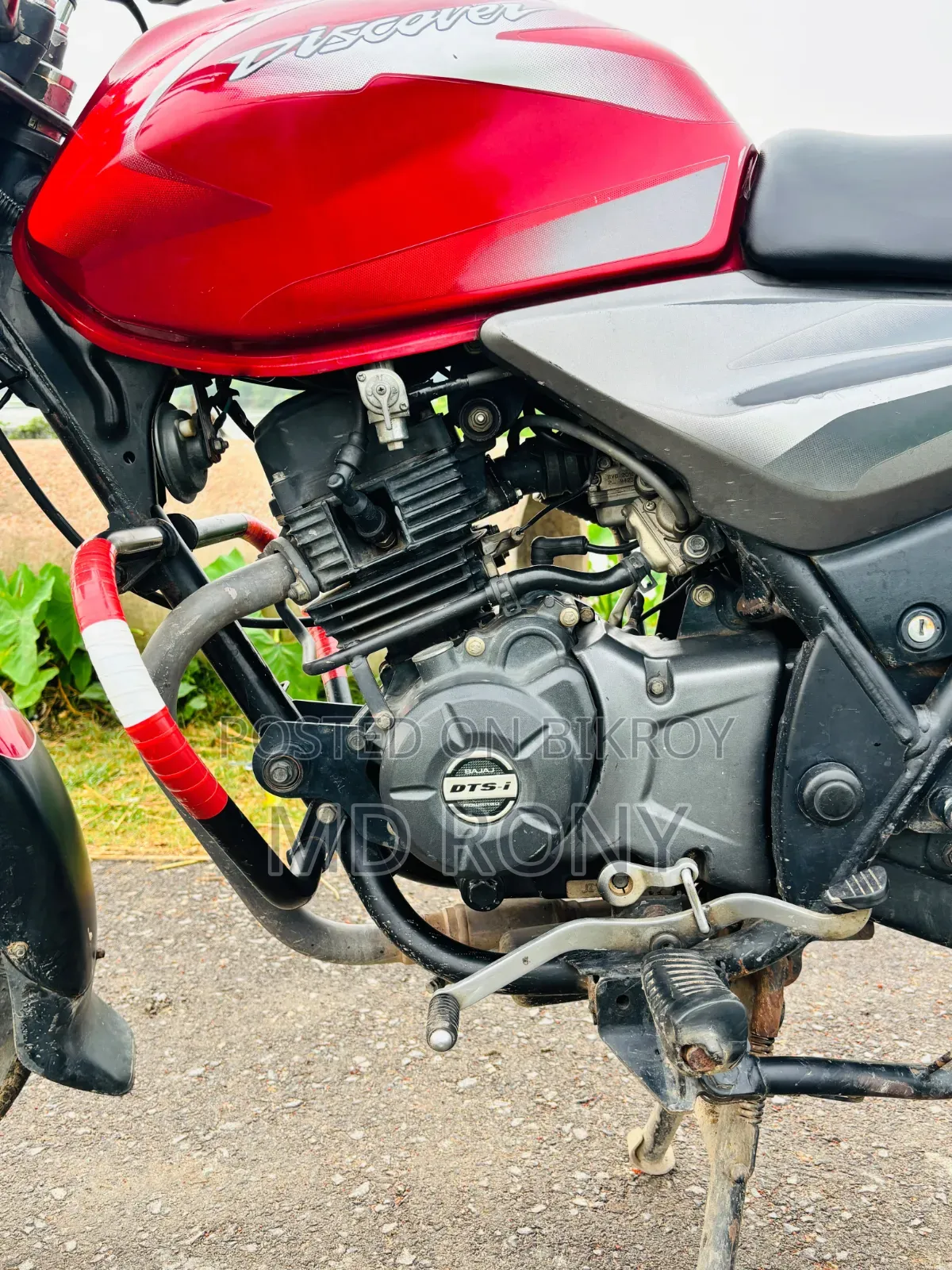 Bajaj Discover 125 2019 Red