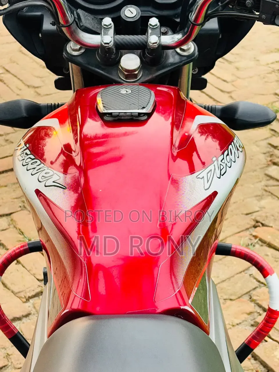 Bajaj Discover 125 2019 Red