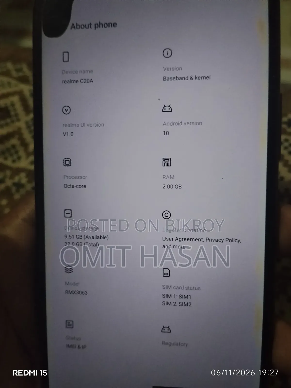 Realme 32 GB Black