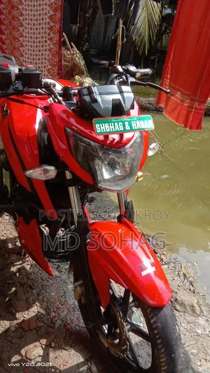 TVS Apache RTR 160 4V 2019 Red