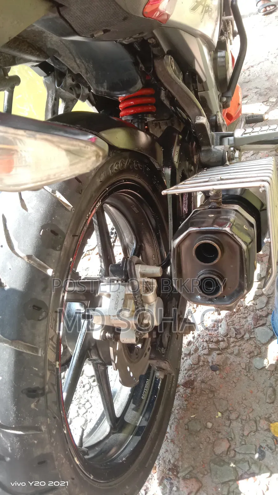 TVS Apache RTR 160 4V 2019 Red