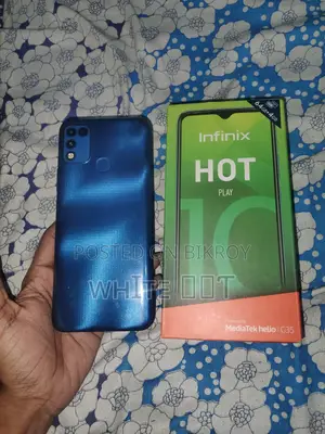 Infinix Hot 10 Play 64 GB Blue